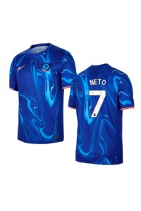 Fotbalové Dres Chelsea Pedro Neto #7 Domácí Oblečení 2024-25 Krátký Rukáv